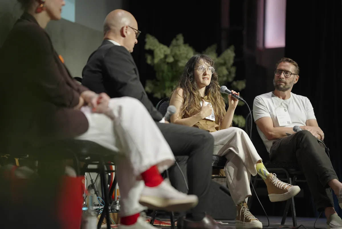 Panel auf der Hauptbühne